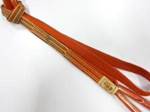 未使用品　正絹　手組帯締め